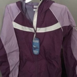 ⬇️⚠️New girls 14/16 Columbia hooded windbreaker